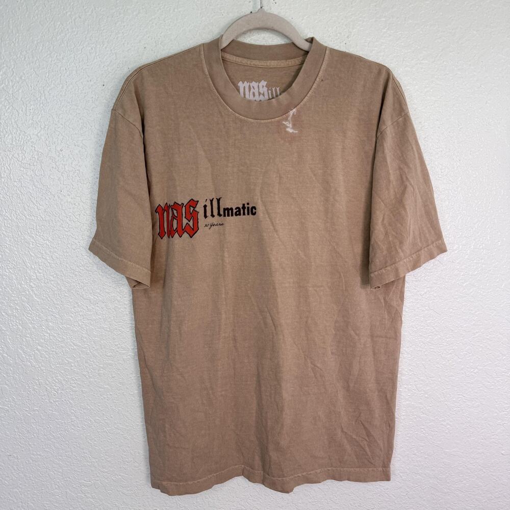 Nas Illmatic Shirt Mens Medium 30 Years Anniversary Tour Tee Tshirt Merch